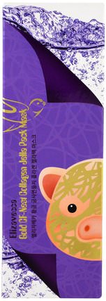 Gold CF-Nest Collagen Jella Pack Mask, 80 ml by Elizavecca, 健康，骨骼，骨質疏鬆症，膠原蛋白，美容，面部護理 HK 香港