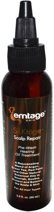 SILKtage Scalp Repair, Pre-Wash Healing Oil Treatment, 2.0 fl oz (60 ml) by Emtage Beauty, 洗澡，美容，摩洛哥堅果洗髮水 HK 香港
