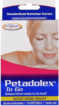 Petadolex To Go, 10 Softgels by Enzymatic Therapy, 健康，抗壓力，補品 HK 香港