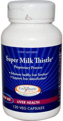 Super Milk Thistle, Liver Health, 120 Veggie Caps by Enzymatic Therapy, 補品，健康，排毒 HK 香港