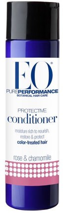 Protective Conditioner, Rose & Chamomile, 8.4 fl oz (248 ml) by EO Products, 洗澡，美容，護髮素，頭髮，頭皮，洗髮水，護髮素 HK 香港