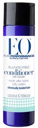 Sulfate-Free Conditioner, Coconut & Hibiscus, 8.4 fl oz (248 ml) by EO Products, 洗澡，美容，護髮素，摩洛哥堅果 HK 香港
