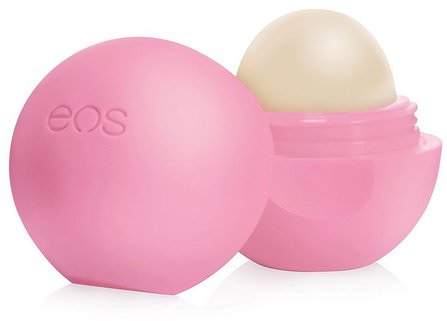 Lip Balm, Strawberry Sorbet.25 oz (7 g) by EOS, 洗澡，美容，唇部護理，唇膏 HK 香港