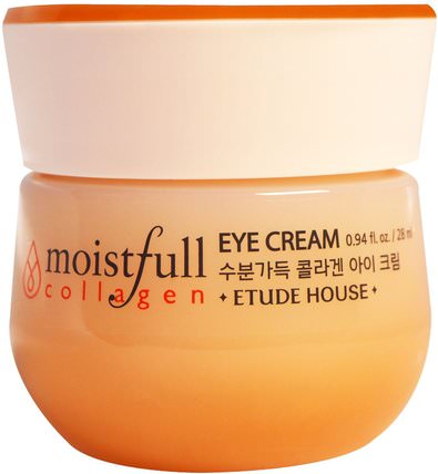 Moistfull Collagen Eye Cream, 0.94 fl oz (28 ml) by Etude House, 洗澡，美女 HK 香港