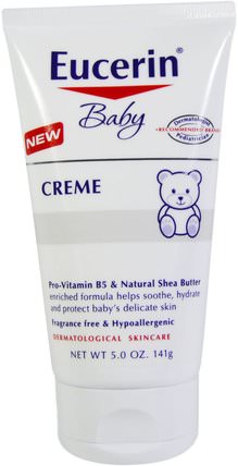 Baby, Creme, 5 oz (141 g) by Eucerin, 洗澡，美容，潤膚露，嬰兒潤膚露 HK 香港