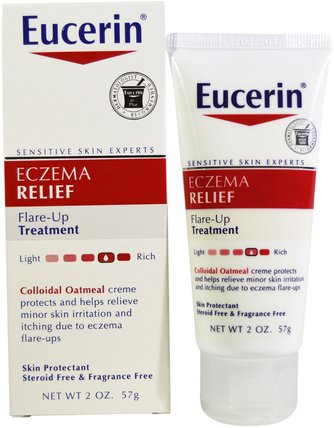 Eczema Relief, Flare-Up Treatment, 2 oz (57 g) by Eucerin, 沐浴，美容，潤膚露，eucerin濕疹 HK 香港