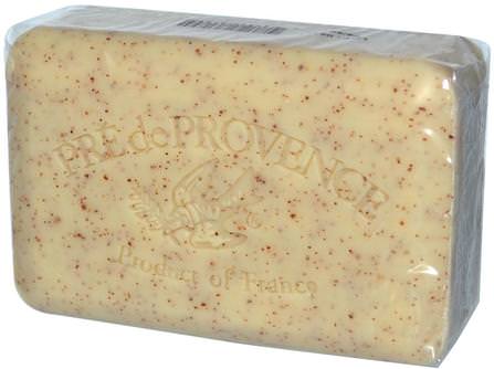 Pre de Provence Bar Soap, Honey Almond, 8.8 oz (250 g) by European Soaps, 洗澡，美容，肥皂，乳木果油 HK 香港