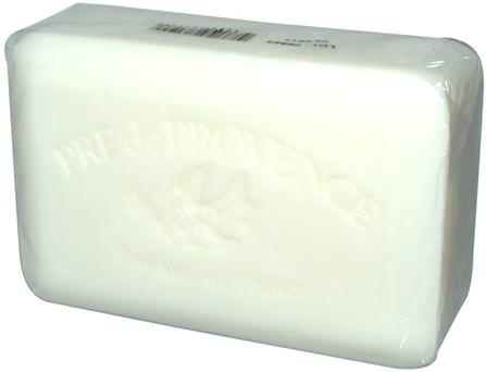 Pre de Provence, Bar Soap, Milk, 8.8 oz (250 g) by European Soaps, 洗澡，美容，肥皂，乳木果油 HK 香港