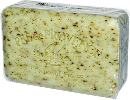 Pre de Provence, Bar Soap, Sage, 8.8 oz (250 g) by European Soaps, 洗澡，美容，肥皂，乳木果油 HK 香港