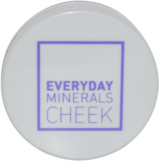日常礦物質的臉頰，沐浴，美容，臉紅 - Everyday Minerals, Cheek Blush, Fresh Rose Blossom.17 oz (4.8 g)