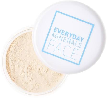 Face, Finishing Powder, Finishing Dust.35 oz (10 g) by Everyday Minerals, 沐浴，美容，化妝，日常礦物質面部，粉餅 HK 香港