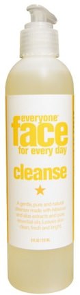 Face for Every Day, Cleanse, 8 fl oz (237 ml) by Everyone, 美容，面部護理，洗面奶 HK 香港