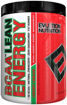 BCAA Lean Energy, Cherry Limeade, 11.6 oz (330 g) by EVLution Nutrition, 健康，能量，運動 HK 香港