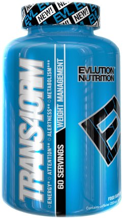 Trans4orm, 120 Capsules by EVLution Nutrition, 健康，精力 HK 香港