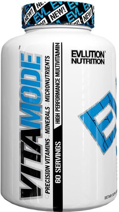 VitaMode, 60 Tablets by EVLution Nutrition, 維生素，多種維生素 HK 香港