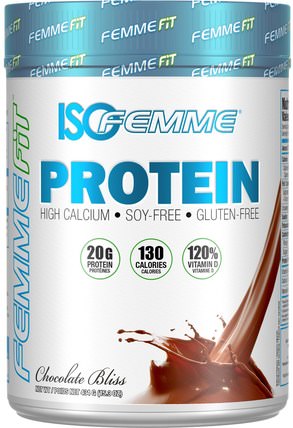 FemmeFit Protein, Chocolate Bliss, 15.3 oz (434 g) by FEMME, 補充劑，蛋白質，運動蛋白質 HK 香港