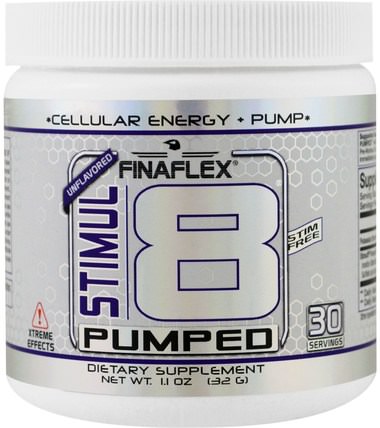Stimul8 Pumped, Unflavored, 11 oz (32 g) by Finaflex, 健康，能量，運動，鍛煉 HK 香港