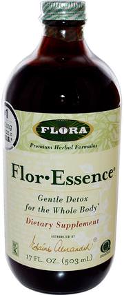 Flor Essence, 17 fl oz (503 ml) by Flora, 健康，排毒，植物花卉精華 HK 香港