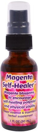 Magenta Self-Healer, Flower Essence & Essential Oil, 1 fl oz (30 ml) by Flower Essence Services, 健康 HK 香港