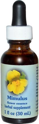 Mimulus, Flower Essence, 1 fl oz (30 ml) by Flower Essence Services, 健康 HK 香港