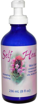 Self Heal, Skin Creme, 8 fl oz (236 ml) by Flower Essence Services, 草藥，花卉療法，皮膚 HK 香港