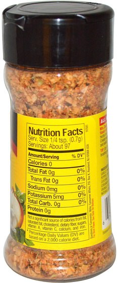 食物，香料和調味料 - Mrs. Dash, Chicken Grilling Blends, Salt-Free, 2.5 oz (68 g)