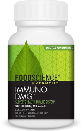 Immuno DMG, 90 Tablets by FoodScience, 補充劑，dmg（正二甲基甘氨酸） HK 香港