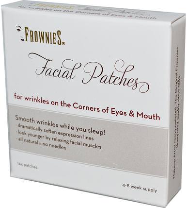 Facial Patches, Corners of Eyes & Mouth, 144 Patches by Frownies, 美容，面部護理 HK 香港