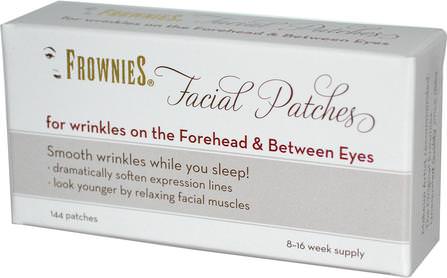 Facial Patches, For Foreheads & Between Eyes, 144 Patches by Frownies, 美容，面部護理 HK 香港