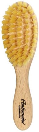 Ambassador Hairbrushes, Baby, Natural bristle Wood, 1 Hair Brush by Fuchs Brushes, 兒童健康，嬰兒，兒童，毛刷 HK 香港
