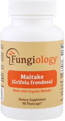 Full-Spectrum Grifola Frondosa (Maitake), Certified Organic Cellular Support, 90 Veggie Plantcaps by Fungiology, 補充劑，藥用蘑菇，蘑菇膠囊，adaptogen HK 香港