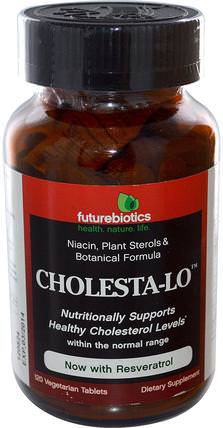 Cholesta-Lo, 120 Veggie Tabs by FutureBiotics, 健康，膽固醇支持，cholestatin HK 香港