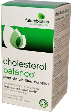 Cholesterol Balance, 90 Veggie Caps by FutureBiotics, 健康，膽固醇支持，cholestatin HK 香港