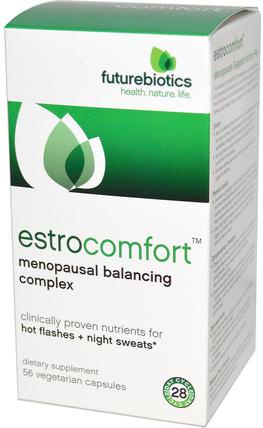 EstroComfort, Menopausal Balancing Complex, 56 Veggie Caps by FutureBiotics, 健康，女性，更年期 HK 香港
