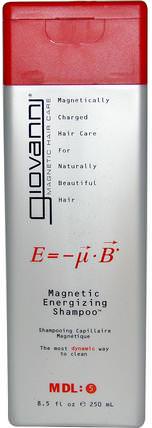 Magnetic Energizing Shampoo, 8.5 fl oz (250 ml) by Giovanni, 洗澡，美容，洗髮水，頭髮，頭皮，護髮素 HK 香港
