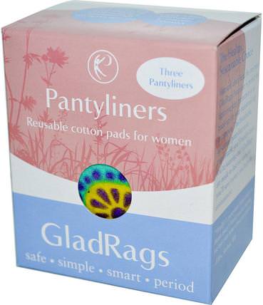 Pantyliners, Reusable, 3 Pantyliners by GladRags, 洗澡，美女，女人 HK 香港