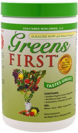 Superfood Antioxidant Shake, Original, 9.95 oz (282 g) by Greens First, 補品，超級食品，綠色蔬菜 HK 香港