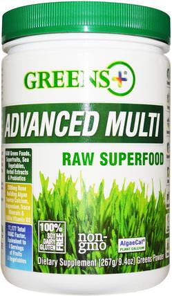 Advanced Multi Raw Superfood, 9.4 oz (276 g) Greens Powder by Greens Plus, 補品，超級食品 HK 香港