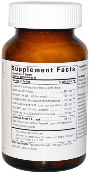 健康，腎上腺支持，腎上腺 - Innate Response Formulas, Adrenal Response, 60 Tablets