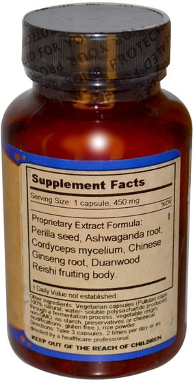 健康，過敏，過敏，肺和支氣管 - Dragon Herbs, Perilla Clear, 450 mg, 60 Veggie Caps