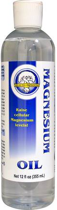 12 fl oz (355 ml) by Health and Wisdom Magnesium Oil, 補品，礦物質，鎂，液態鎂 HK 香港