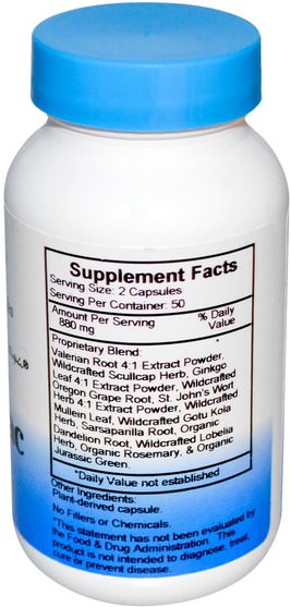 健康，注意力缺陷障礙，添加，adhd，腦 - Christophers Original Formulas, MindTrac Formula, 440 mg, 100 Veggie Caps