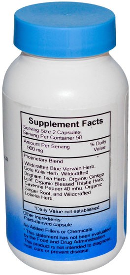 健康，注意力缺陷障礙，添加，adhd，大腦，記憶 - Christophers Original Formulas, Memory Plus Formula, 450 mg, 100 Veggie Caps