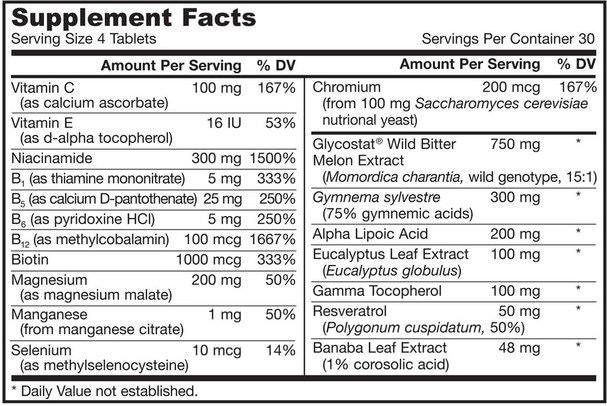 健康，血糖 - Jarrow Formulas, Glucose Optimizer, 120 Easy-Solv Tablets
