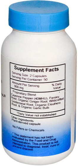 健康 - Christophers Original Formulas, Blood Circulation Formula, 475 mg, 100 Veggie Caps