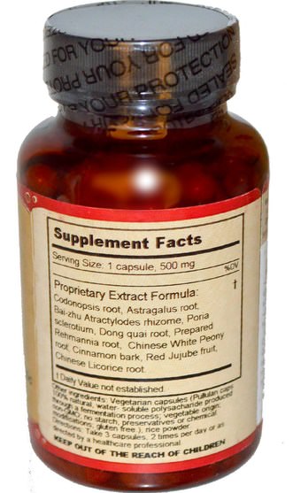 健康，感冒和病毒，免疫系統 - Dragon Herbs, Ten Complete Supertonic, 500 mg, 100 Capsules
