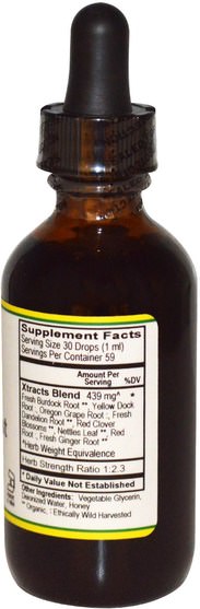健康，排毒 - California Xtracts, DetoxAssist, Alcohol-Free, 2 fl oz (59 ml)