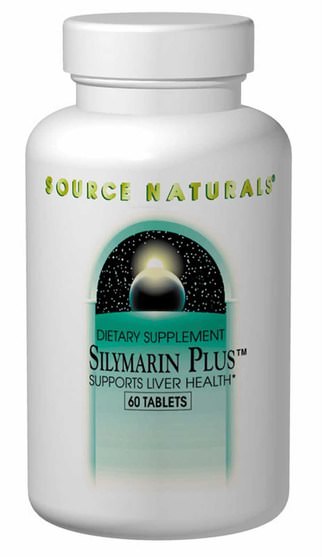 健康，排毒，奶薊（水飛薊素），藥物濫用，成癮 - Source Naturals, Silymarin Plus, 120 Tablets