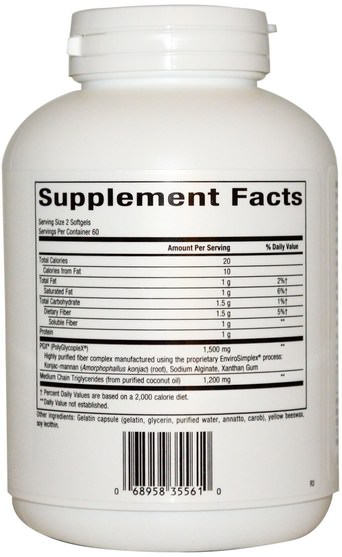 健康，飲食，補品，纖維，pgx - Natural Factors, PGX Daily, Ultra Matrix Softgels, 750 mg, 120 Softgels