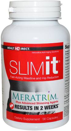 Slimit, 56 Capsules by Health Direct, 減肥，飲食，脂肪燃燒器 HK 香港
